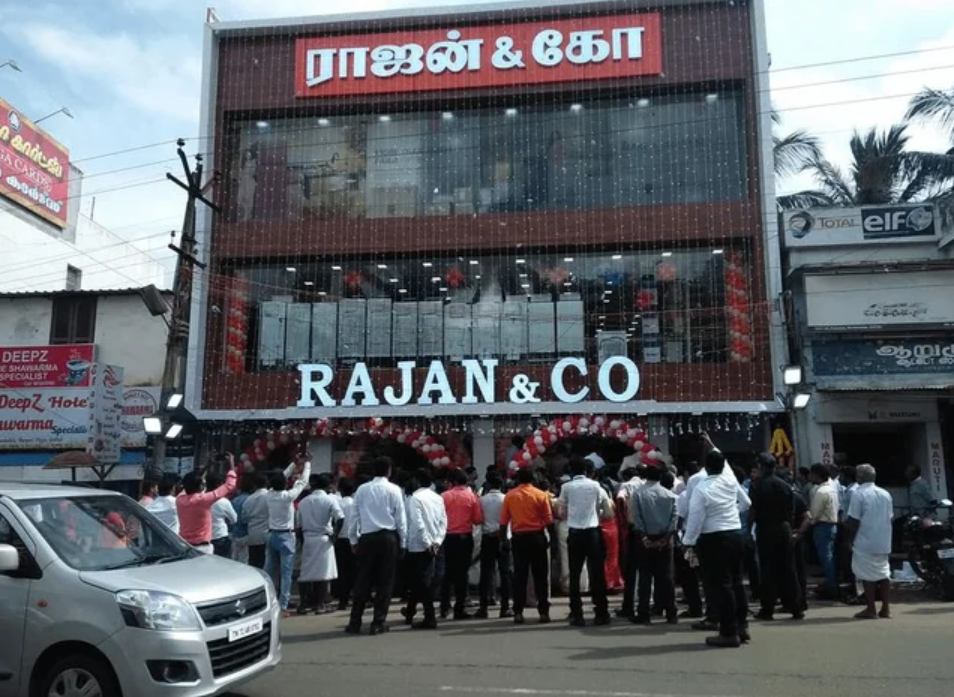 Rajan And Co Home Appliances Showroom In Nagercoil